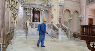 انتهاء أعمال تعقيم وتطهير المواقع الأثرية الإسلامية والقبطية واليهودية