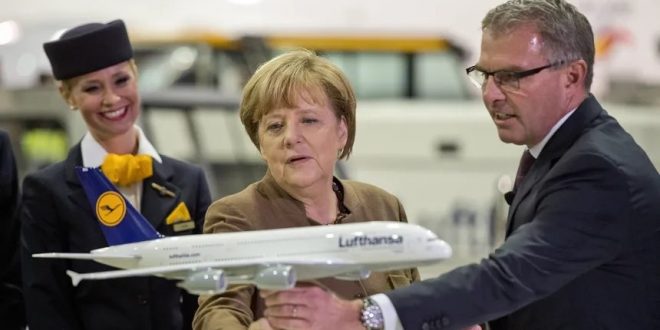 حكومة ألمانيا تنقذ لوفتهانزا من الإفلاس الشركة تخسر مليون يورو كل ساعة