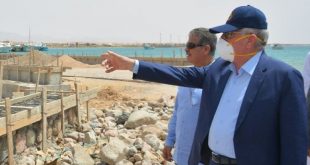 فودة يتفقد أعمال الكورنيش وممشي أهل مصر ومشروعات تنموية بطور سيناء