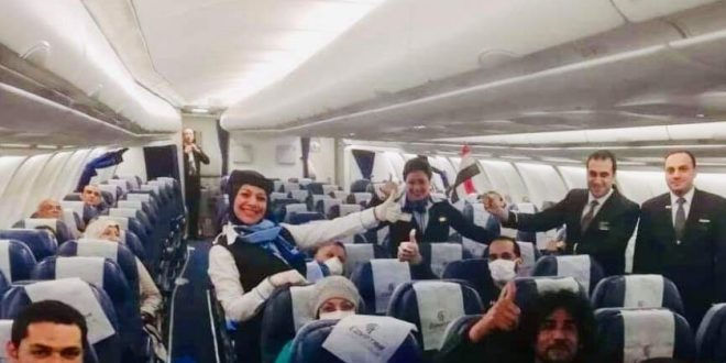 أعلى معدل حركة تشغيل لمطار القاهرة في التاريخ بهذا اليوم