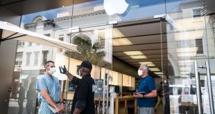 أبل تعيد فتح 100 متجر تجزئة إضافي في الولايات المتحدة الأمريكية