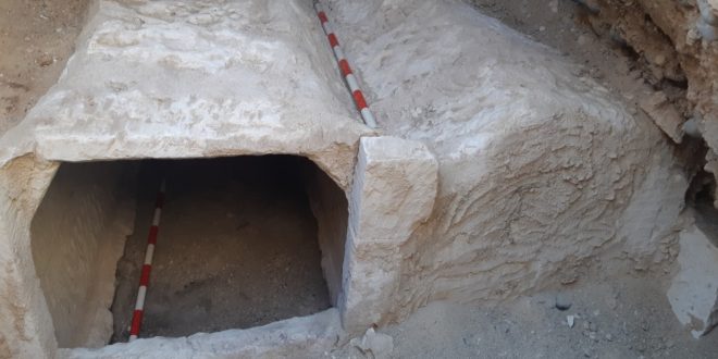 بعثة جامعة برشلونه تكشف عن مقبرة فريدة ترجع للعصر الصاوي