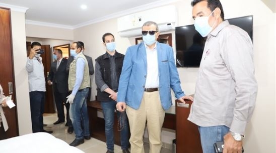 سعفان يراجع اشتراطات السلامة لفندق عمال الغزل والنسيج بشبرا