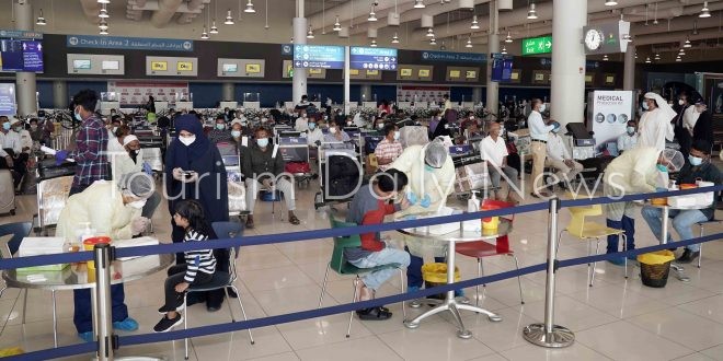 مطارات دبي تتخذ كافة تدابير التباعد الاجتماعي على نطاق واسع لمواجهة كورونا