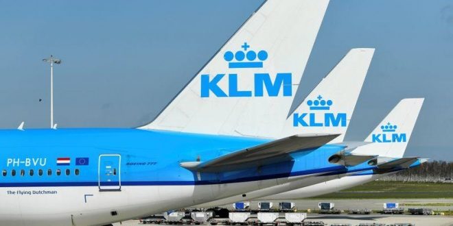 كيه.إل.إم للطيران الهولندية تقترب من حزمة إنقاذ حكومية بـ 3.8 مليار دولار