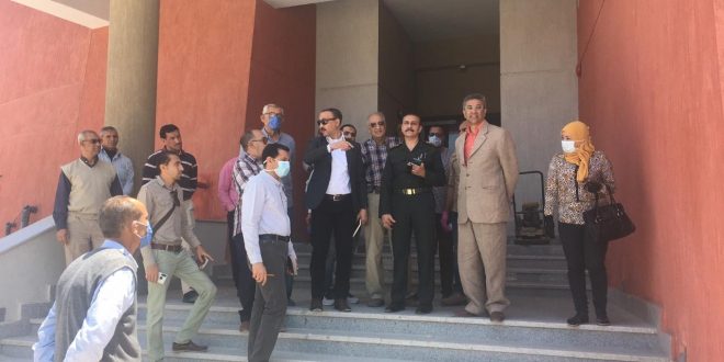 وضع اللمسات النهائية على متحف كفر الشيخ ورفع كفاءة الشوارع المحيطة به