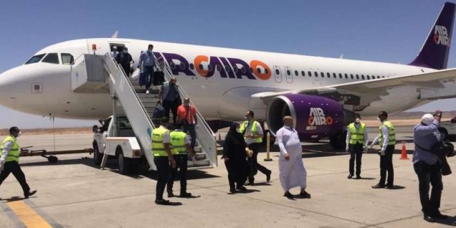 مطارا القاهرة ومرسى علم يستقبلان 8 رحلات استثنائية فى 24 ساعة