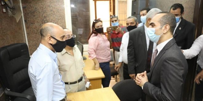 انتظام سير العمل بالمراكز التكنولوجية بمركزي جرجا والمنشاة