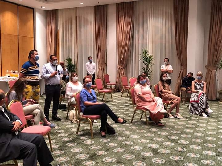 ماذا قالت غادة شلبى لوفد التسوق السياحى لأوكرانيا ؟