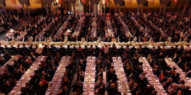 مؤسسة نوبل تلغي المأدبة الرسمية بسبب فيروس كورونا