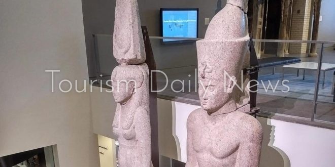 مصر تعيد تمثالين ملكيين من الولايات المتحدة لعرضهما بالمتحف المصري الكبير