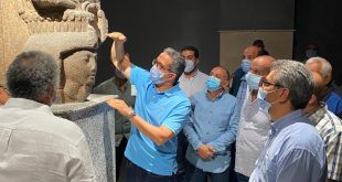 متحف شرم الشيخ يستقبل 5800 قطعة أثرية .. والعناني يتابع أعماله قبل افتتاحه