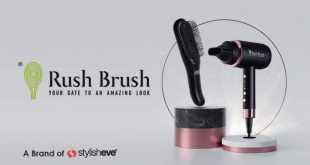 منتجات Rush Brush تطلق مجففاً بتقنية الأيونات وفرشاة تدليك لتصفيف الشعر
