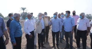 "الوزير" يتفقد مشروع محور شمال الأقصر ويوجه بسرعة تنفيذه لخدمة السياحة