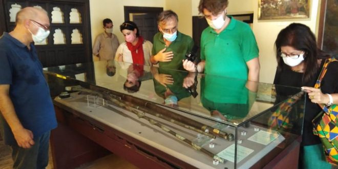 متحف رشيد الوطني يستقبل مدير الدراسات بالمعهد الفرنسى للآثار الشرقية