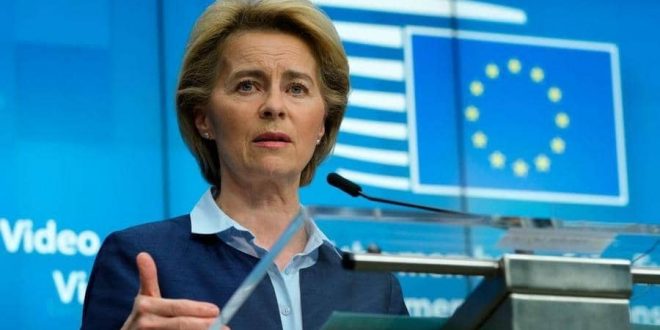 رئيسة المفوضية الأوروبية في الحجر الصحي بعد مخالطة مصاب بكورونا