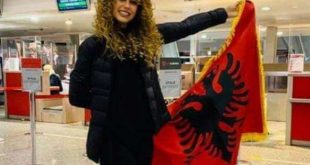 ملكة جمال ألبانيا تصل إلى الغردقة للمشاركة فى مسابقة "ميس إيكو"