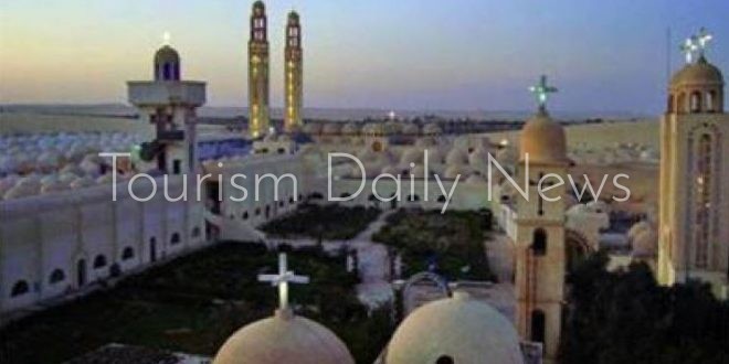 أسقف ملوي يشكر وزارة السياحة على ترميم دير أبوفانا الأُثري