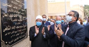 افتتاح مسجد الإمام الشافعي بعد ترميمه بتكلفة 13 مليوناً وتطوير عين الصيرة