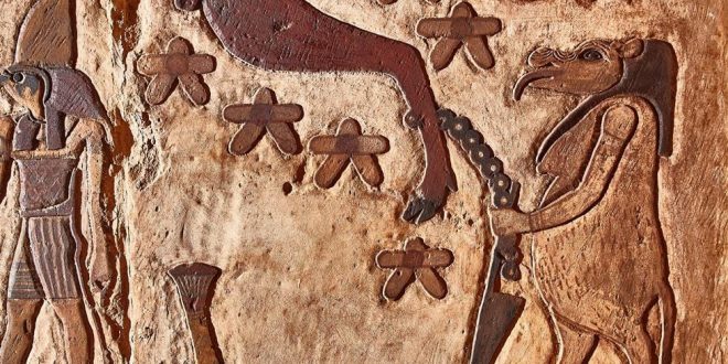 البعثة المصرية الألمانية المشتركة تبدأ ترميم وتوثيق معبد إسنا بالأقصر2