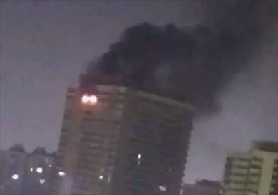تعرف على خسائر حريق مبنى برج مصر للسياحة وأسبابه