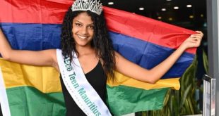 وصول ملكة جمال موريشيوس للمشاركة فى مسابقة ملكات جمال المراهقات للسياحة