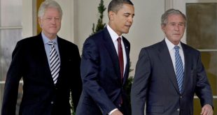 تطعيم أوباما وبوش وكلينتون بلقاح كورونا على الهواء مباشرة