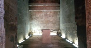 السياحة والآثار تنهي ترميم وتطوير معبد إيزيس بأسوان تمهيدا لافتتاحه1