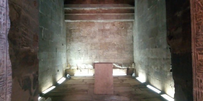 السياحة والآثار تنهي ترميم وتطوير معبد إيزيس بأسوان تمهيدا لافتتاحه1