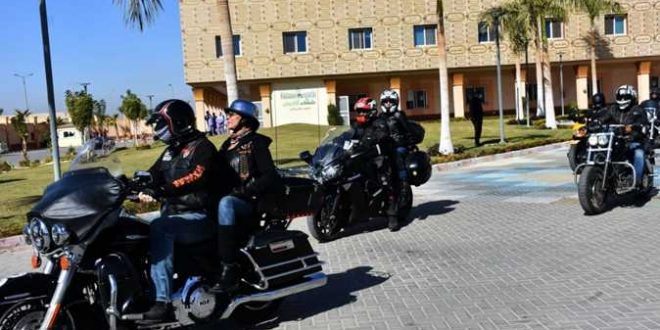 مسيرة بالدراجات النارية فى الأقصر لتنشيط السياحة ودعم مستشفى الأورام