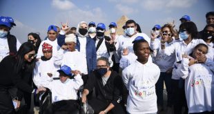 منطقة أهرامات الجيزة تستضيف مسيرة من أجل إدماج الأشخاص ذوي الإعاقة2