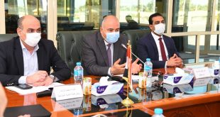 وضع حجر آساس مشروع رفع كفاءة البنية التحتية بقنا