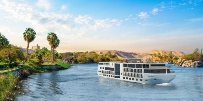 فايكينج الأمريكية للرحلات تدشن أكبر سفنها السياحية الجديدة فى نهر النيل