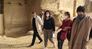 وفد السياحة والمعهد الهولندي ينهى زيارته لمنطقة آثار بنى حسن ومتحف المنيا