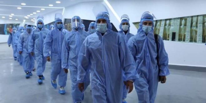 تقديم الخدمة الطبية لـ 806 من المشاركين بفنادق إقامة وفود كأس العالم لليد4