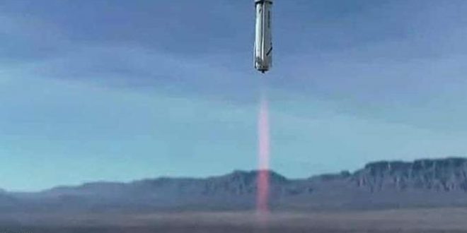 شركة بلو أوريجين المملوكة لجيف بيزوس تبدأ تجارب نقل البشر للفضاء