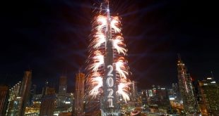 مهرجان الشيخ زايد يحطم رقمين قياسيين للإمارات في الألعاب النارية