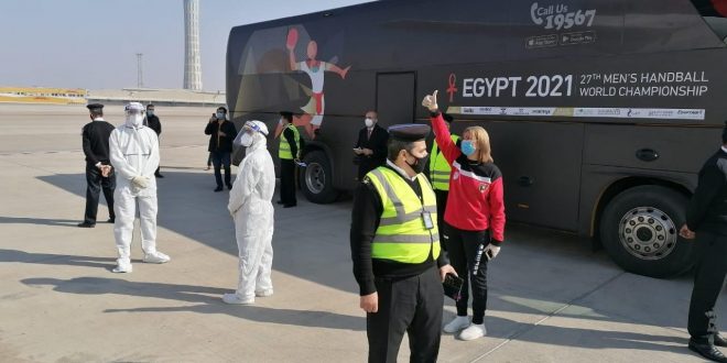 هيئة تنشيط السياحة تستقبل المنتخب الياباني المشارك فى كأس العالم لكرة اليد1