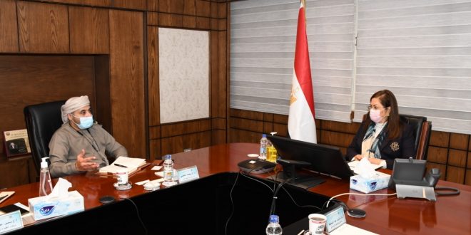 وزيرة التخطيط تبحث الاستعانة بشركة امارتس للحلول الذكية التحول الرقمي