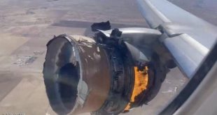 بوينج تطلب تعليق رحلات طائرات " 777" بعد احتراق محرك طائرة في أمريكا
