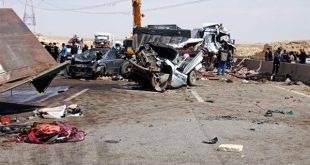 حادث مروري مأساوى .. مصرع 32 شخصاً فى تصادم 5 مركبات فى أوغندا