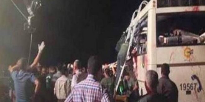 سياح من روسيا وأوكرانيا وكازاخستان بين مصابي حادث إنقلاب الأتوبيس السياحي