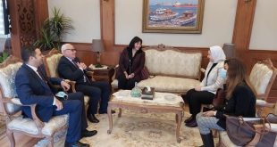 الغضبان يطلع غادة شلبى على جهود بورسعيد للارتقاء بالسياحة و"الخريطة" مطلبه