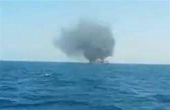 اشتعال النيران في لنش سياحي قرب جزيره أبومنقار بالغردقة وإنقاذ الركاب