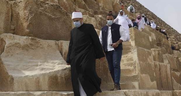 ماذا فعل أئمة 40 دولة إسلامية خلال جولتهم بمنطة أهرامات الجيزة ؟