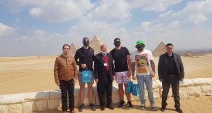 نجوم الدوري الأمريكي لكرة القدم يواصلون زيارتهم لمصر ببرنامج حافل