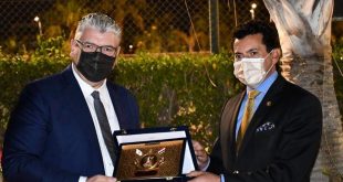 وزير الشباب والرياضة يكرم رؤساء الاتحادات الدولية والإفريقية للدراجات