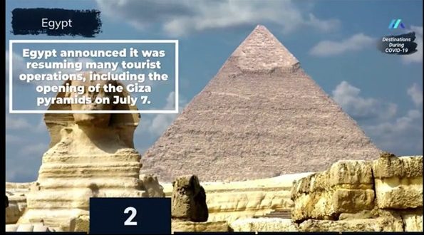 وسائل إعلام دولية تختار مصر ضمن وجهات سياحية عالمية يمكن السفر إليها الآن