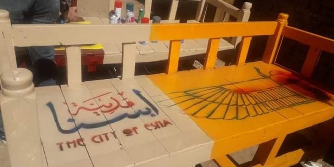 15 دكة تحول شوارع إسنا لمنطقة سياحية من طراز رفيع