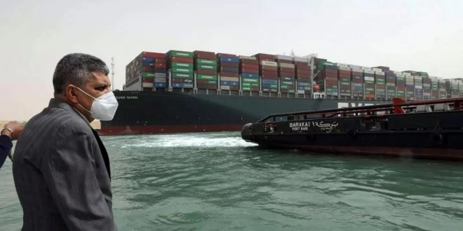 قضايا التعويضات تلاحق السفينة “إيفر غيفن” .. ومصر تطلب مليار دولار